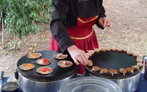 mini-galettes et bouchées